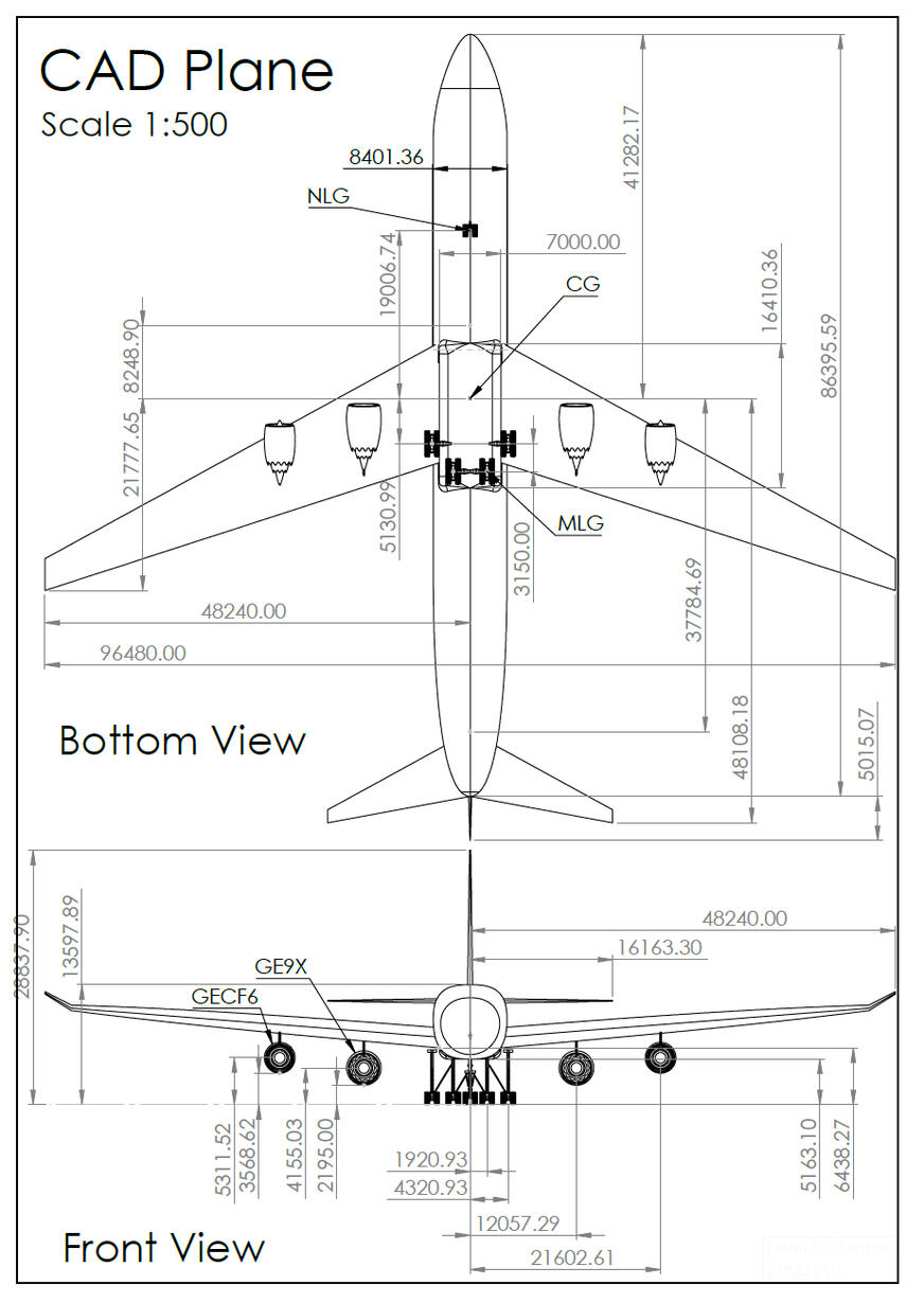 Airplane CAD - Solidworks